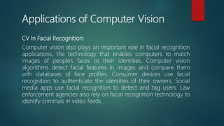 Computer vision ppt | PPTX