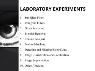 Practice With Filter Computer Vision Comprehensive Computer Vision Course: Theory, Techniques, and ...