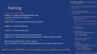 Model Training Command Line Screen Shot Computer Vision for Beginners | PPTX