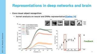 • Core visual object recognition
Feedback
39
 
