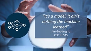 Machine Learning for computer vision, logistics and streaming analytics ...