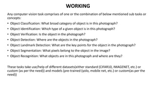 Computer vision ppt | PPTX