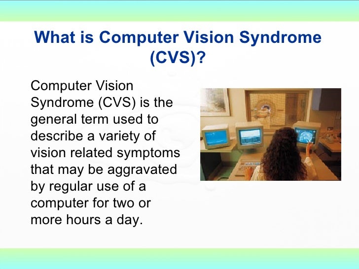 characteristics of computer vision syndrome characteristics of computer vision syndrome