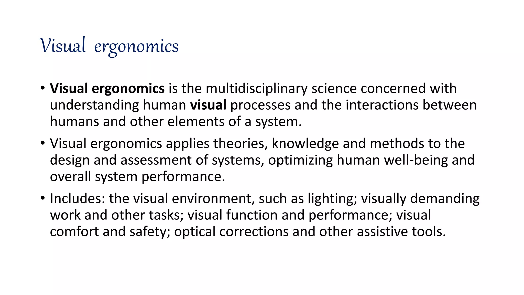 Computer vision syndrome | PPTX | Eye and Vision Conditions | Diseases ...
