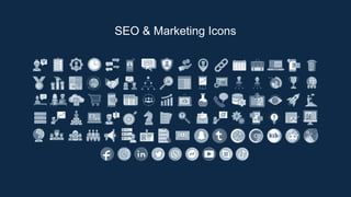 SEO & Marketing Icons
 
