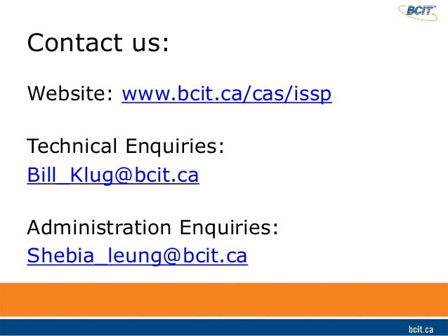 Bcit Socast Students Working For Industry