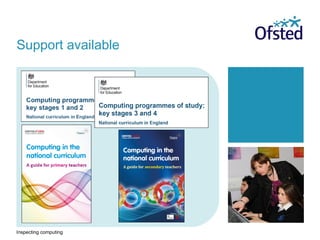 Inspecting computing
Support available
 