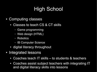 Better prepare our students for future
 