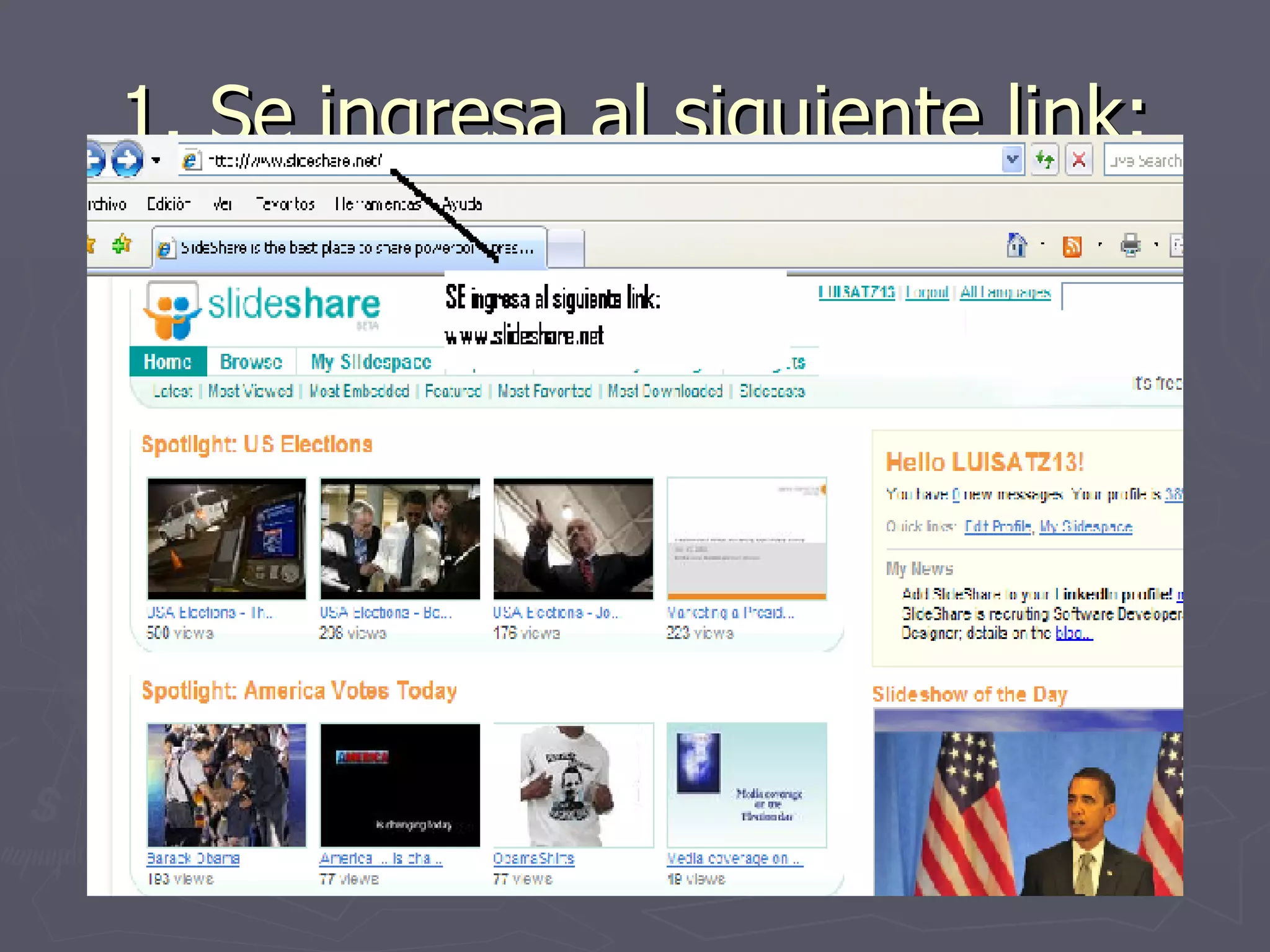 1. Se ingresa al siguiente link: 