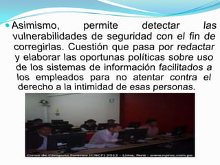 informatica forense o Computo forense