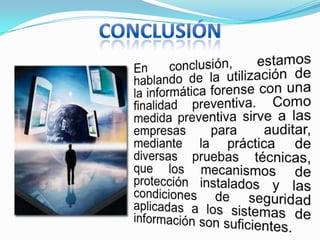 informatica forense o Computo forense