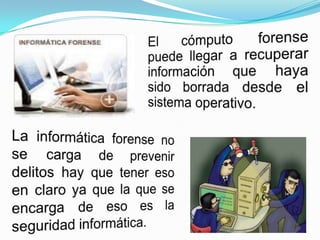 informatica forense o Computo forense