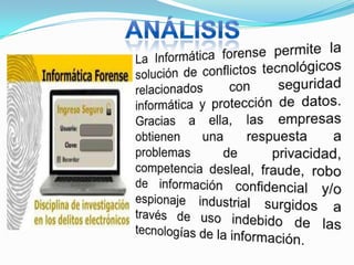 informatica forense o Computo forense