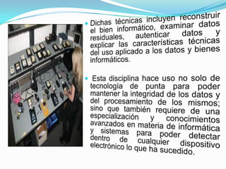 informatica forense o Computo forense