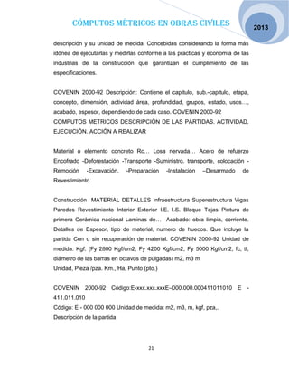 Cómputos Métricos II