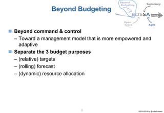 Beyond Budgeting Model.pdf BOSSA nova: Company-wide Agility with Beyond Budgeting, Open Space ...