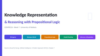 Knowledge Representation and Reasoning with Propositional Logic in AI ...