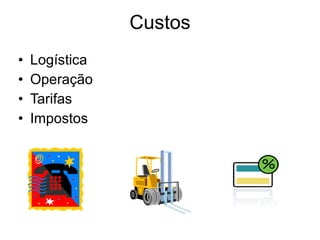 Custos Logística Operação Tarifas Impostos 