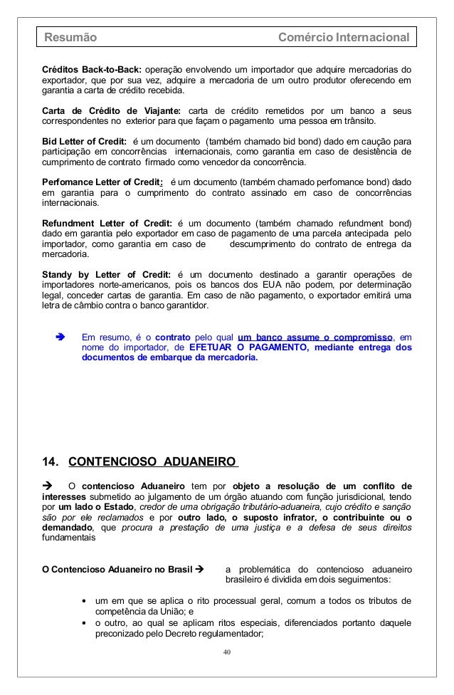 Comércio Internacional