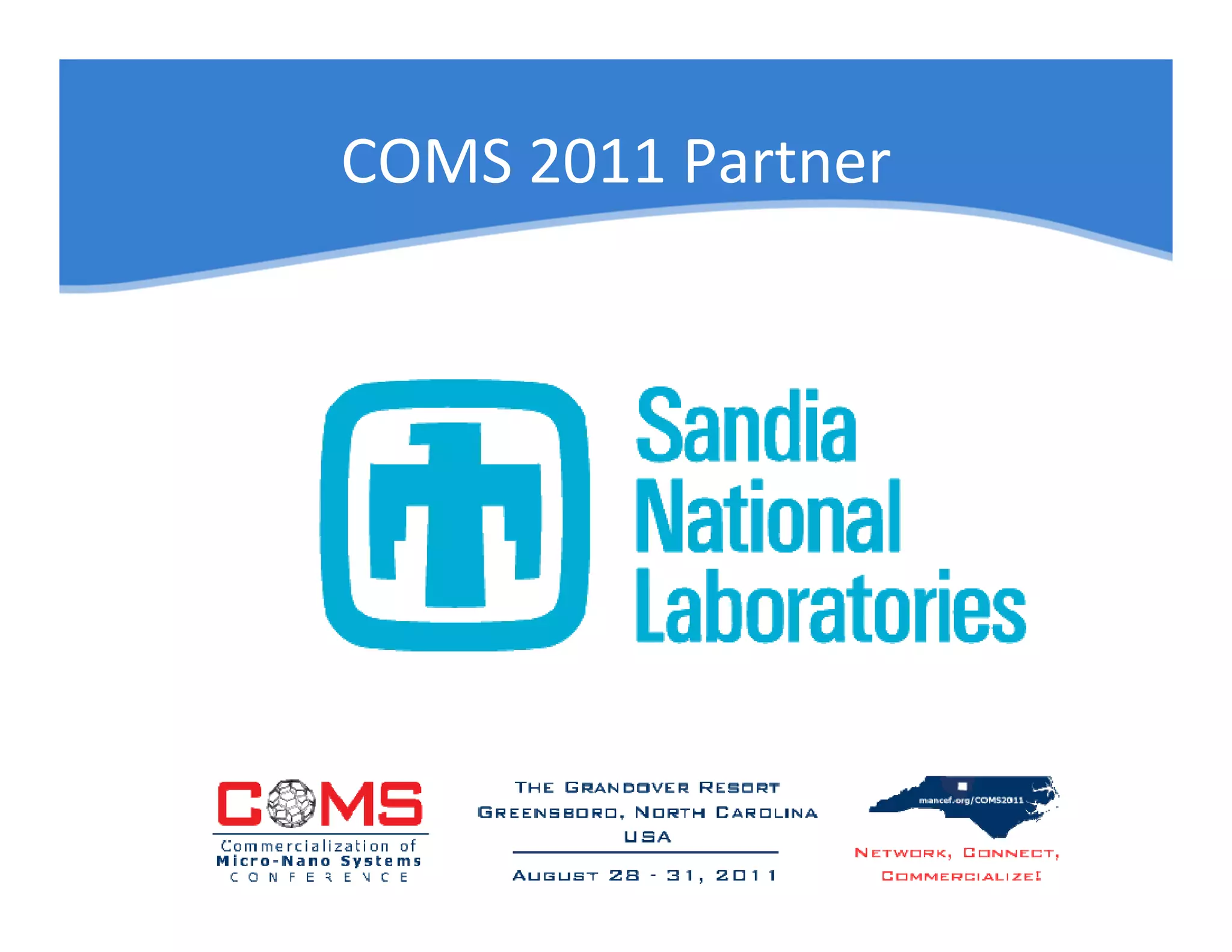 COMS 2011 Partner
 
