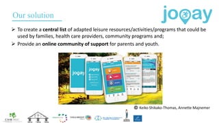 L’application Jooay : Pour la promotion de la participation des enfants en situation de handicap