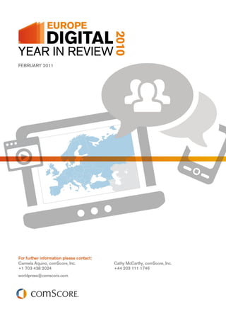 Comscore 2010 europe digital year in review