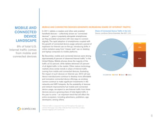mobile and           Mobile and Connected Devices Generate Increasing Share of Internet Traffic

    connected            ...