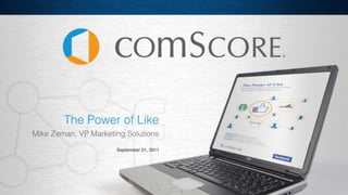 ComScore Suite PPT Deck design