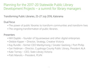 Advocacy for Libraries 