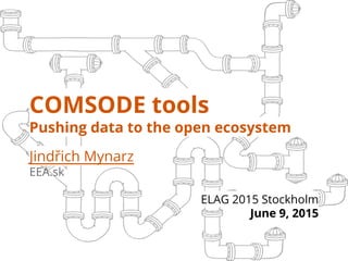 COMSODE tools
Pushing data to the open ecosystem
Jindřich Mynarz
EEA.sk
ELAG 2015 Stockholm
June 9, 2015
 