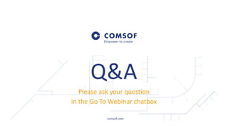 Comsof Comsof fiber webinar how to solve the fiber optic design puzzle | PDF