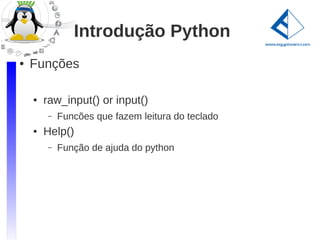Python: A diferença das funções input() e raw_input()