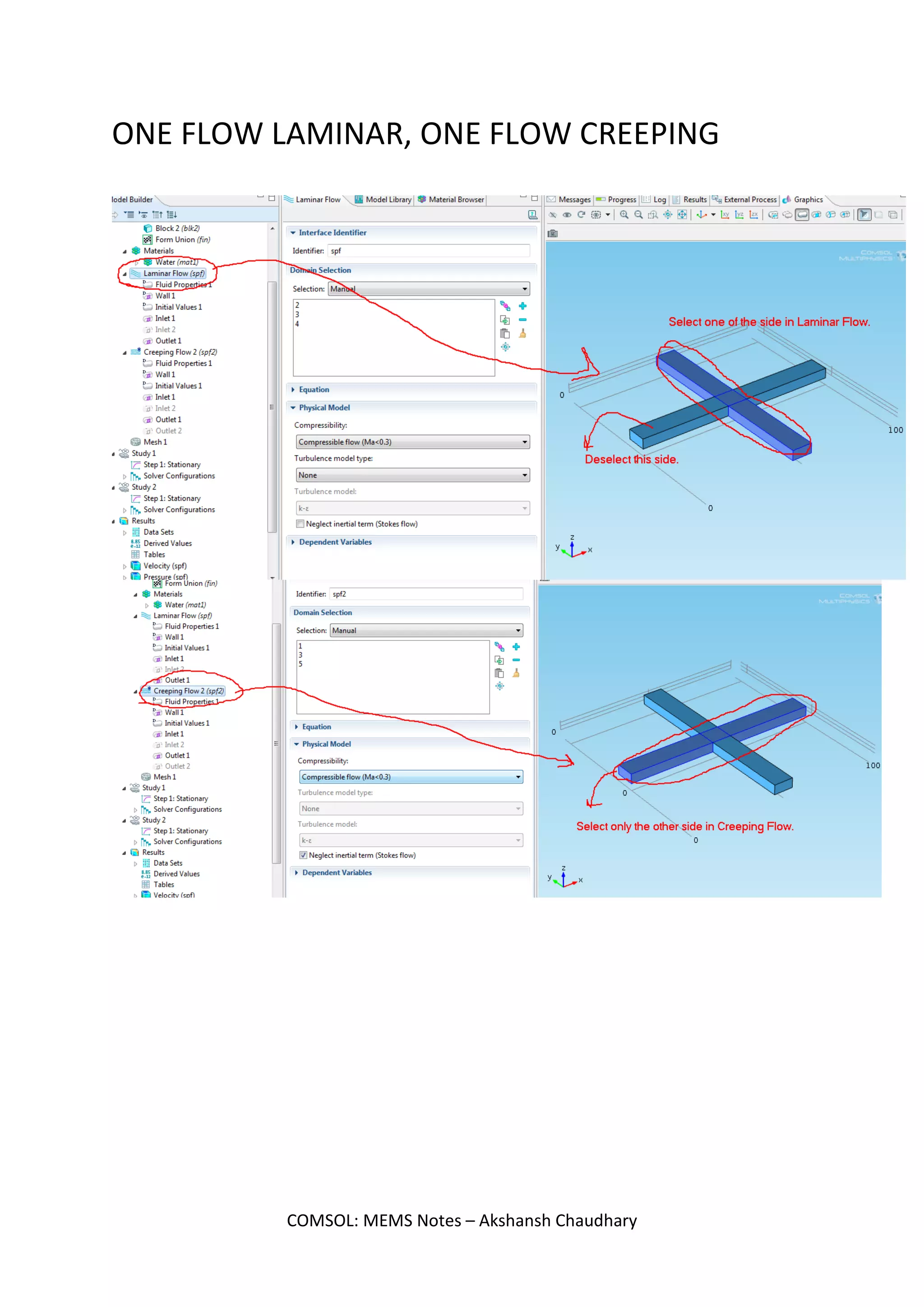 COMSOL: MEMS Notes – Akshansh Chaudhary
 