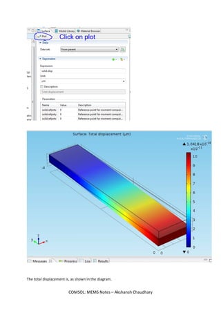 COMSOL Multiphysics Tutorials - Akshansh | PDF