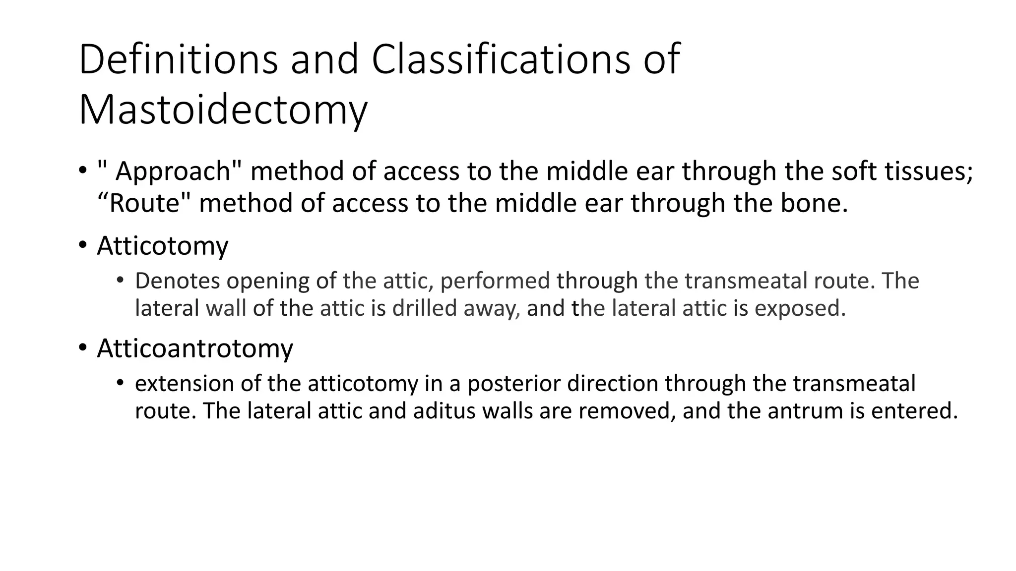 Chronic otitis media Squamosal disease | PPTX