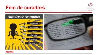 Fem de curadors
#cpnlple
 