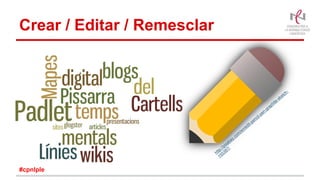 Crear / Editar / Remesclar
#cpnlple
 