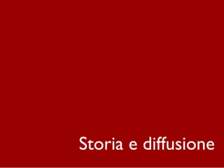 Storia e diffusione
 
