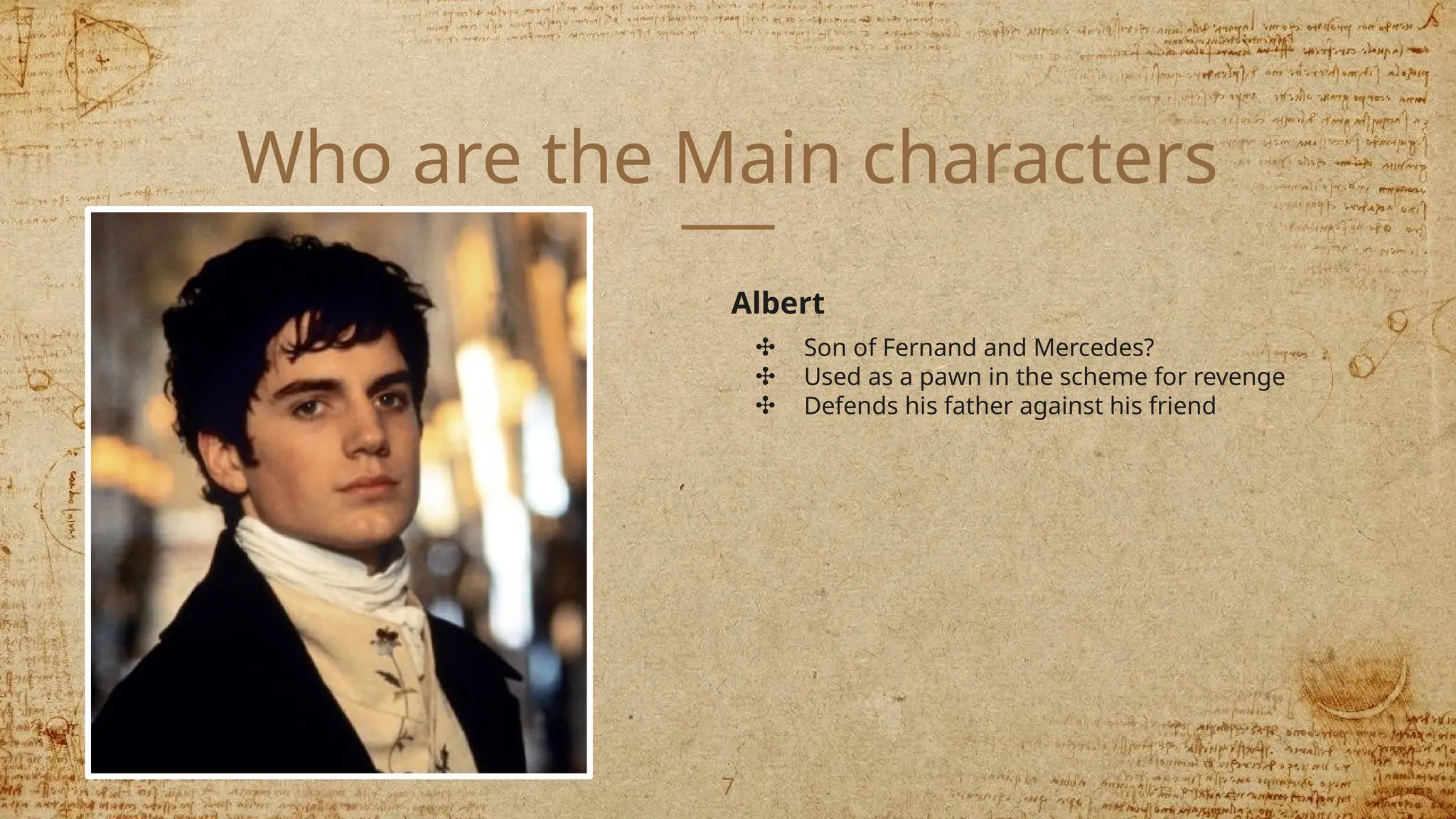 Presentation over the Comte de Monte Cristo | PPTX, image size:2048x1152