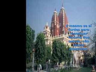 E mesmo se aí fordes para mendigar favores dos outros, não sereis atendidos. 