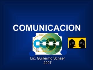 COMUNICACION Lic. Guillermo Schaer 2007 