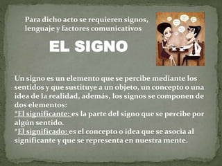 LA COMUNICACIÓN HUMANA. Comunicarse es una necesidad del ser humano. | PPTX