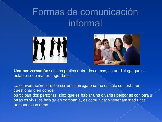 Lenguaje Formal E Informal Con Ejemplos 050
