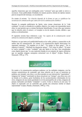 Comunicación Publicitaria: Sprite Las cosas como Son