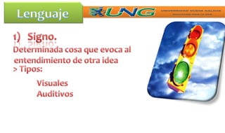 Combinación de elementos1) Signo2) Símbolo3) Señal 4) Indice