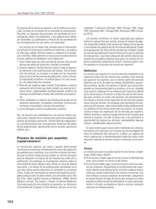 Acta Pediatr Esp. 2014; 72(5): 103-108
104
El progreso de la ciencia en general, y de la medicina en parti-
cular, se basa...