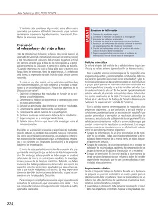 Acta Pediatr Esp. 2014; 72(10): 223-229 
224 
Y también cabe considerar alguno más, entre ellos cuatro 
apartados que suel...