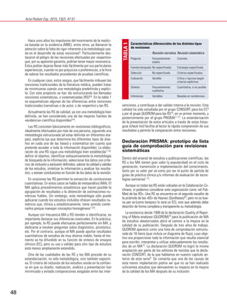Acta Pediatr Esp. 2015; 73(2): 47-51
48
Hace unos años los impulsores del movimiento de la medici-
na basada en la evidenc...