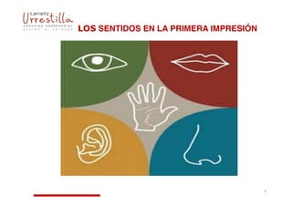  SENTIDOS EN LA PRIMERA IMPRESIÓN




                                       3
 