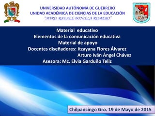 UNIVERSIDAD AUTÓNOMA DE GUERRERO
UNIDAD ACADÉMICA DE CIENCIAS DE LA EDUCACIÓN
“MTRO. RAFAEL BONILLA ROMERO”
Temachicatzint...